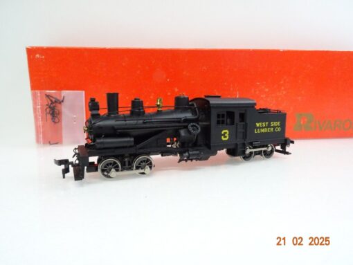 Rivarossi H0 1228 US Dampflok Heisler 2trucks West Side Lumber Co. in EVP LE8811