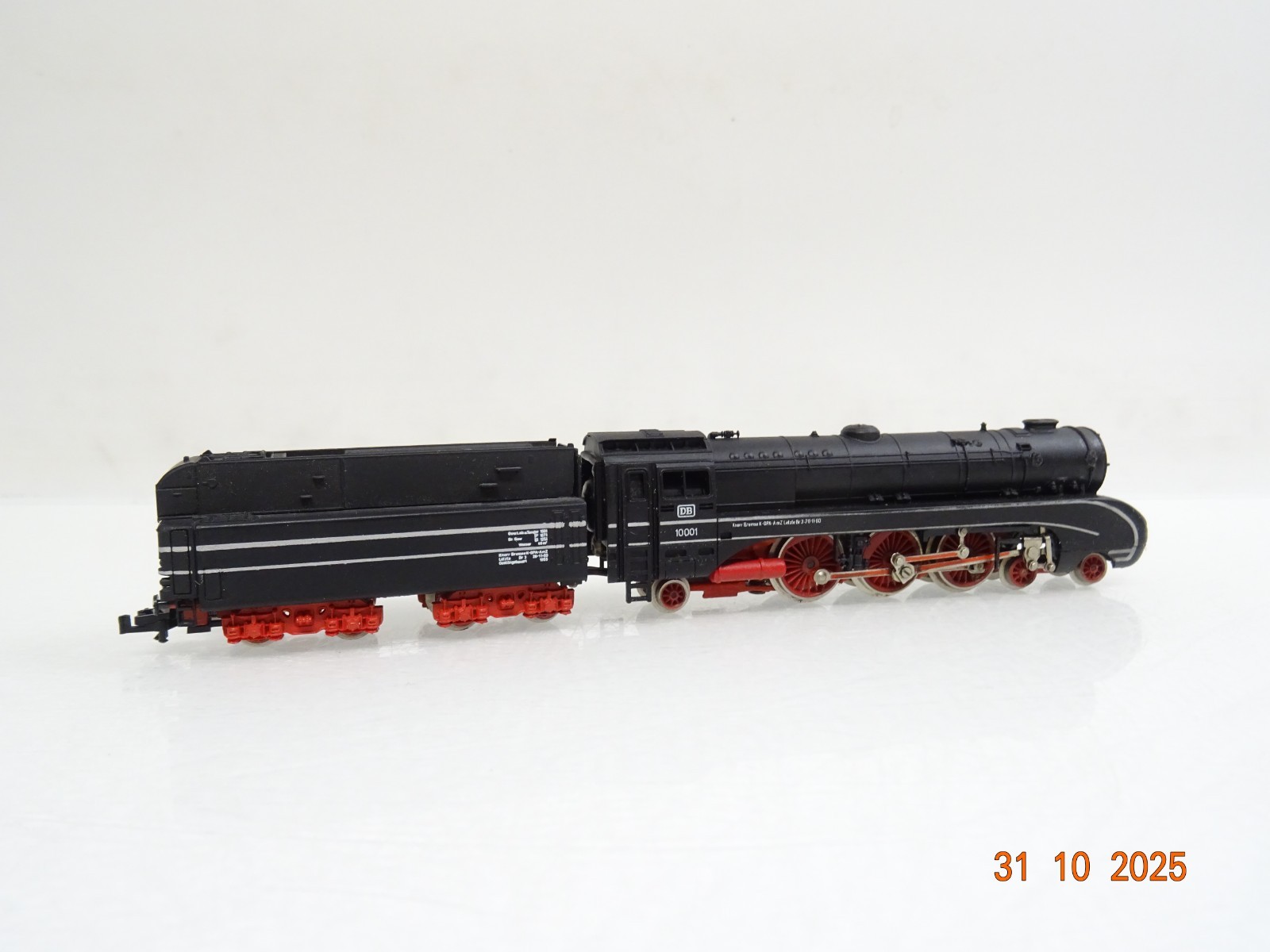 Rivarossi N 2193 Dampflok BR 10 001 Stromlinie der DB JL3972 o. – Bild 4