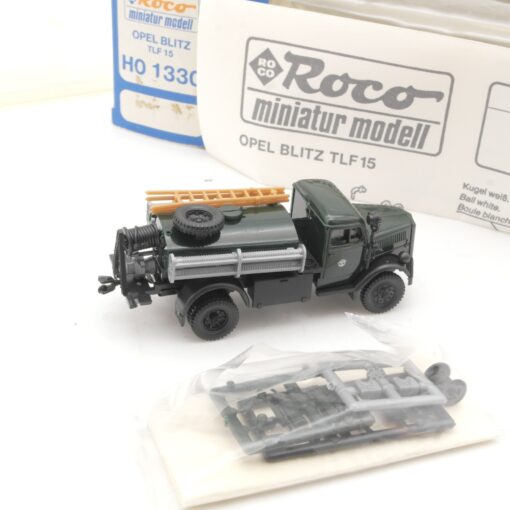 Roco 1:87 1330 Opel Blitz TLF 15 Feuerwehr in OVP RR1150 – Bild 3