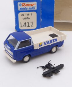 Roco 1:87 1412 VW T3 Pritsche blau/weiß Varta in OVP EX6751