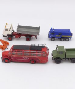 Roco 1:87 4er-Pack diverse Fahrzeugmodelle in Tüte siehe Bilder o. EX55761