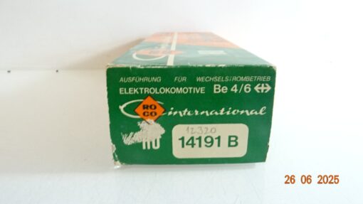 Roco H0 14191 Leerverpackung Lok Be 4/6  siehe Foto CK9099