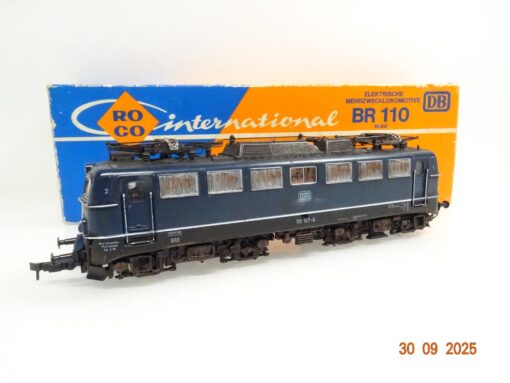 Roco H0 4135A E-Lok BR 110 147-6 der DB patiniert in OVP JL3282