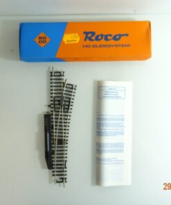 Roco H0 42302 Weiche mit Antrieb rechts siehe Foto in OVP PK981