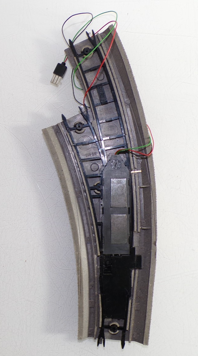 Roco H0 42557 Bogenweiche 2/3 mit Antrieb siehe Foto PK2692 o. – Bild 3