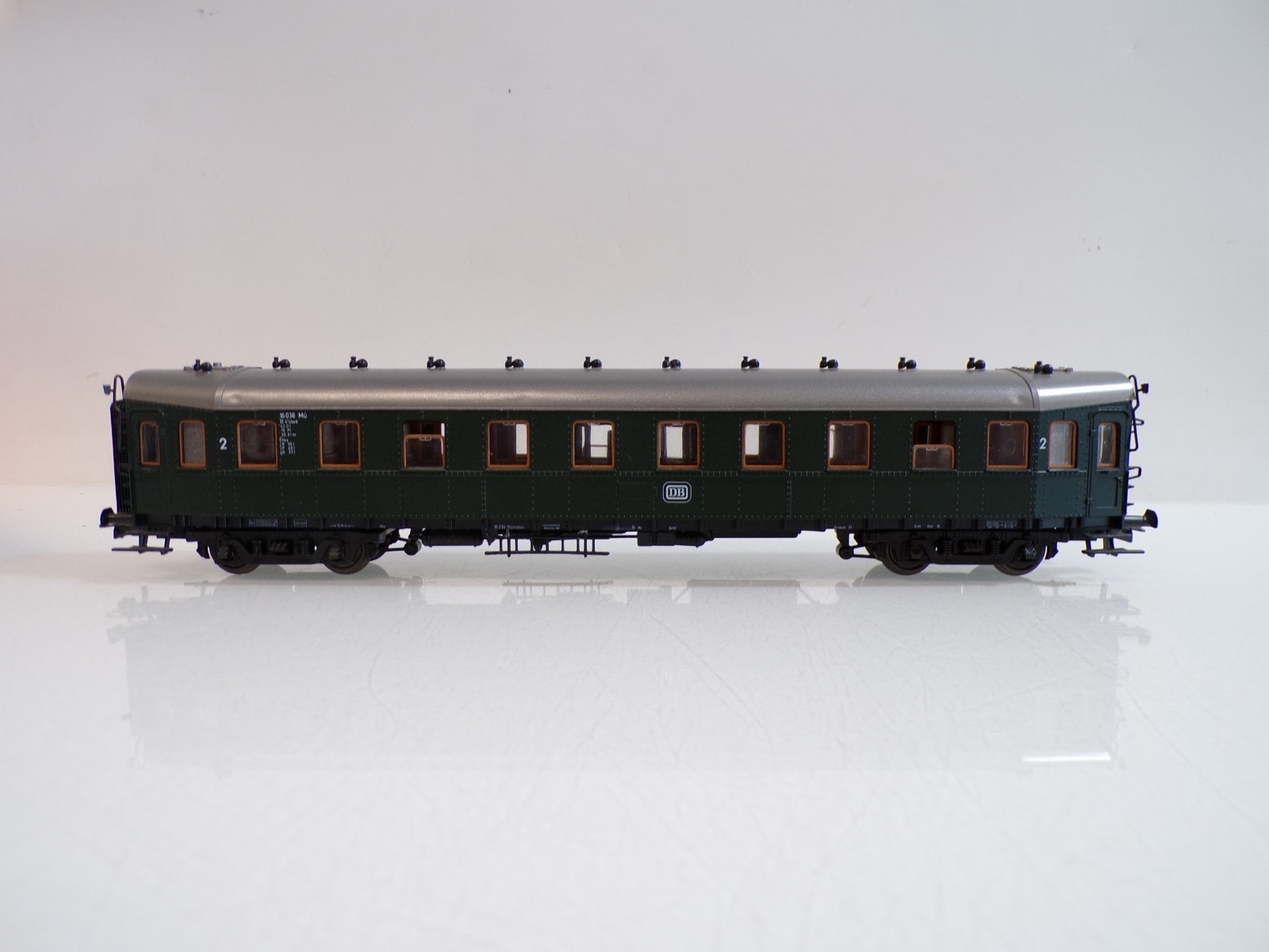 Roco H0 4290 Personenwagen 2. KL. der DB in OVP BH1827 – Bild 3