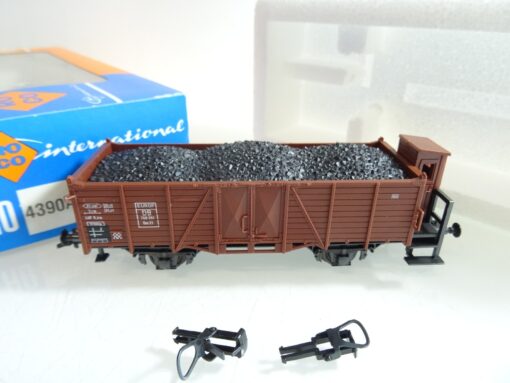 Roco H0 4390A Hochbordwagen m. Kohleladung der DB in OVP RR756 – Bild 3