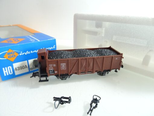 Roco H0 4390A Hochbordwagen m. Kohleladung der DB in OVP RR756
