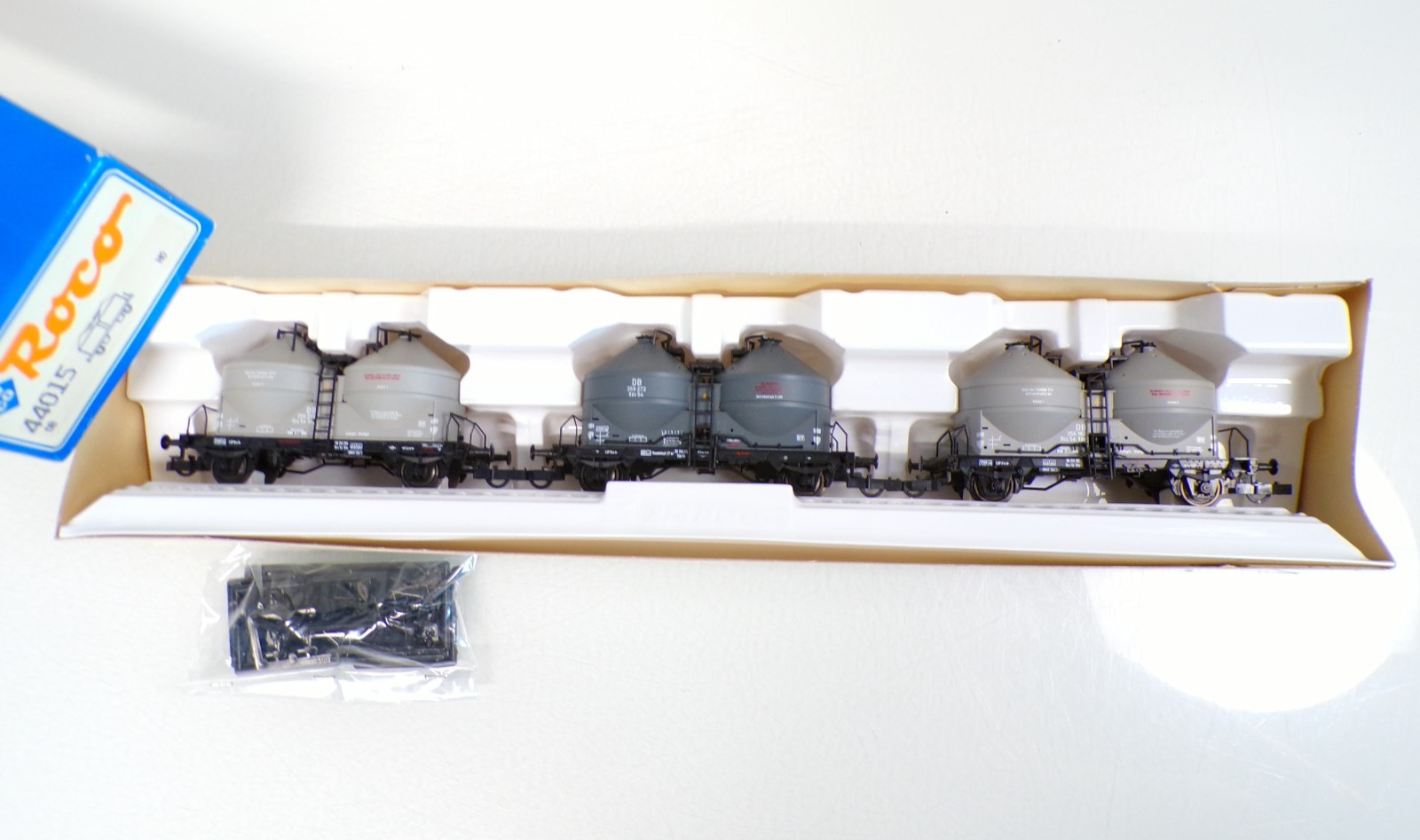 Roco H0 44015 Silowagen-Set 3 tlg. der DB in OVP BH1313