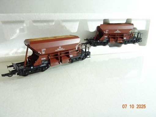 Roco H0 44128 Set Schotterwagen mit Ladung der DB in OVP RR3794
