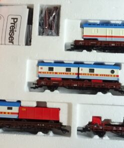 Roco H0 44130 Circus Williams Rungenwagen Set 4 tlg. der DB in OVP PR7372