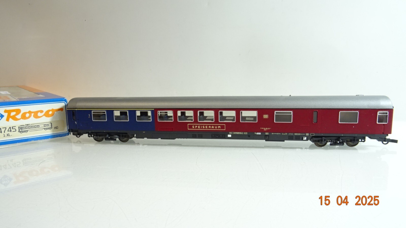 Roco H0 44745 Personenwagen 1.Kl./Speiseraum der DB in OVP PR7133