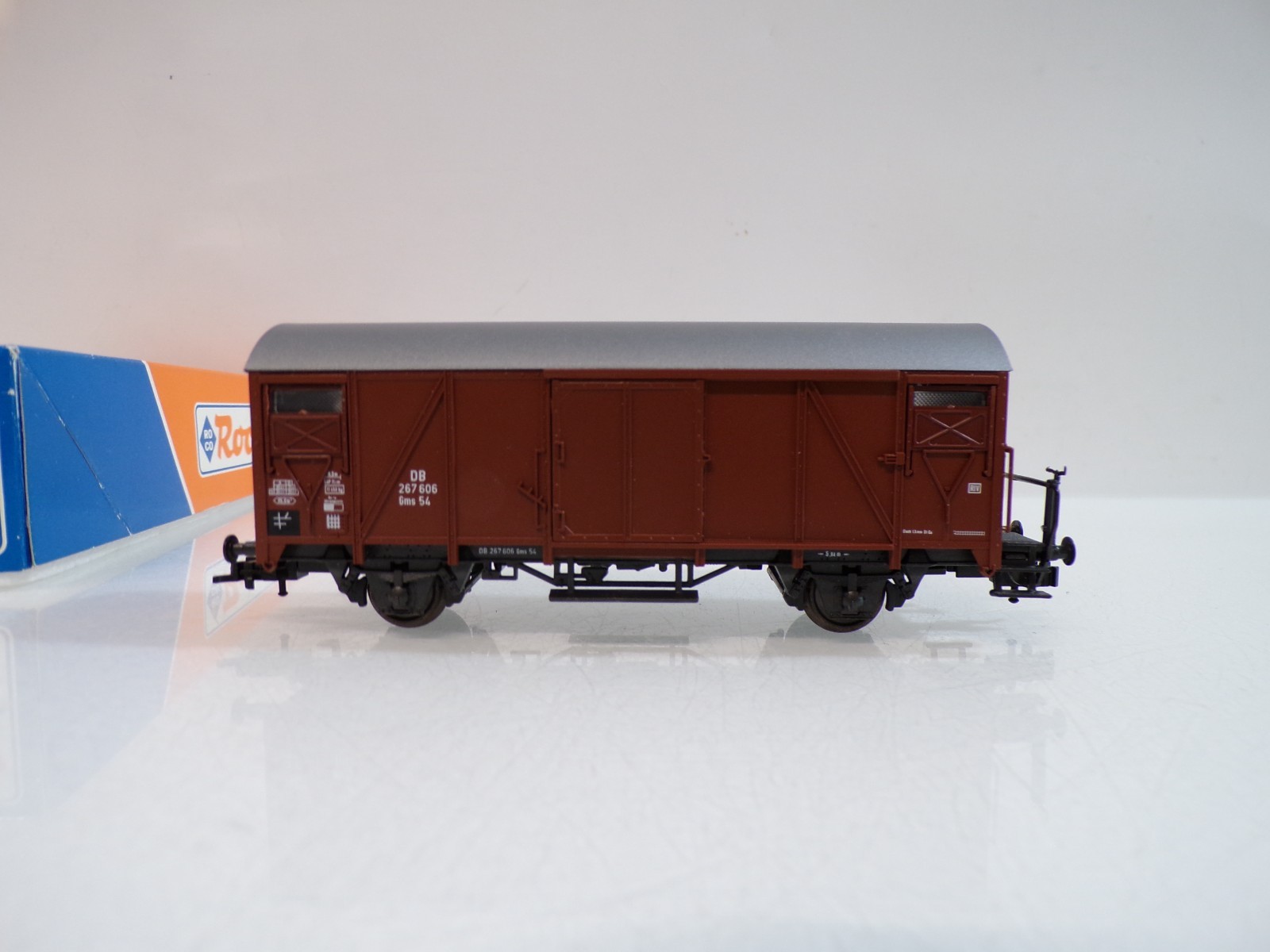 Roco H0 46256 gedeckter Güterwagen der DB in OVP BH1699 – Bild 3