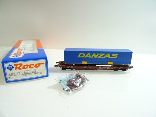Roco H0 46373 Einheitstaschenwagen DANZAS der DB in OVP TF360