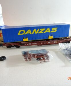 Roco H0 46373 Taschenwagen mit Auflieger Danzas der DB in OVP RR3818