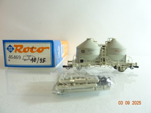 Roco H0 46469 Zement Silowagen der DB in OVP BH118