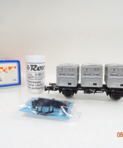 Roco H0 46524 AC Behältertragwagen der DB in OVP für Märklin BH1690