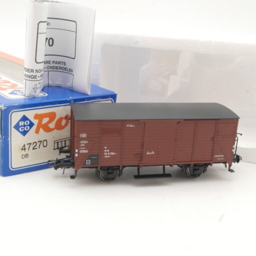 Roco H0 47270 gedeckter Güterwagen der DB in OVP RR1270