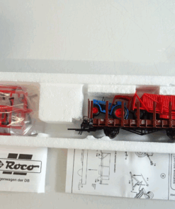 Roco H0 47499 Rungenwagen mit Wagenladung Circus Williams der DB in OVP BH324