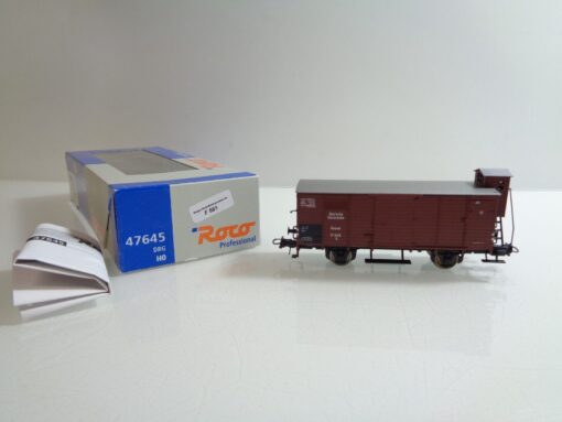 Roco H0 47645 AC Gedeckter Güterwagen der DRG in OVP F561