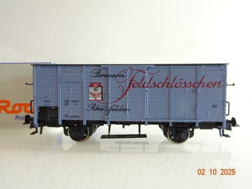Roco H0 47678 gedeckter Güterwagen Feldschlösschen der SBB in OVP BH300 – Bild 3