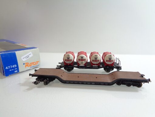 Roco H0 47749 AC Schwerlastenwagen in OVP F619