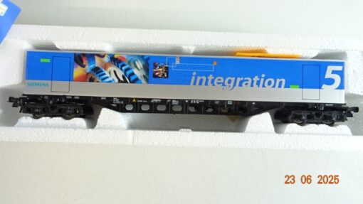 Roco H0 47877 Flachwagen 5 Siemens exider in OVP PR8648 – Bild 3