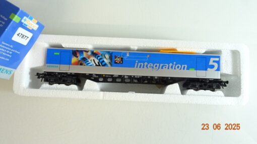 Roco H0 47877 Flachwagen 5 Siemens exider in OVP PR8648