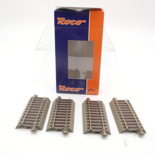 Roco H0 61112 4 x gerades Gleis G76,5 in OVP QR4501