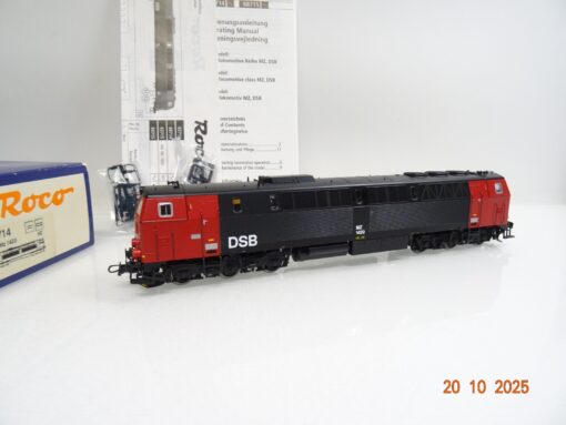 Roco H0 62714 Dänemark Diesellok Mz 1420 der DSB Digital in OVP JL3708