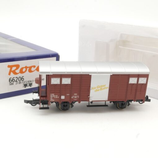 Roco H0 66206 gedeckter Güterwagen der SBB in OVP RR1350