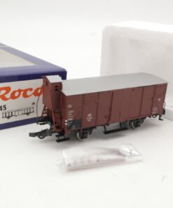 Roco H0 66245 gedeckter Güterwagen Bremserhaus der DB in OVP RR1346