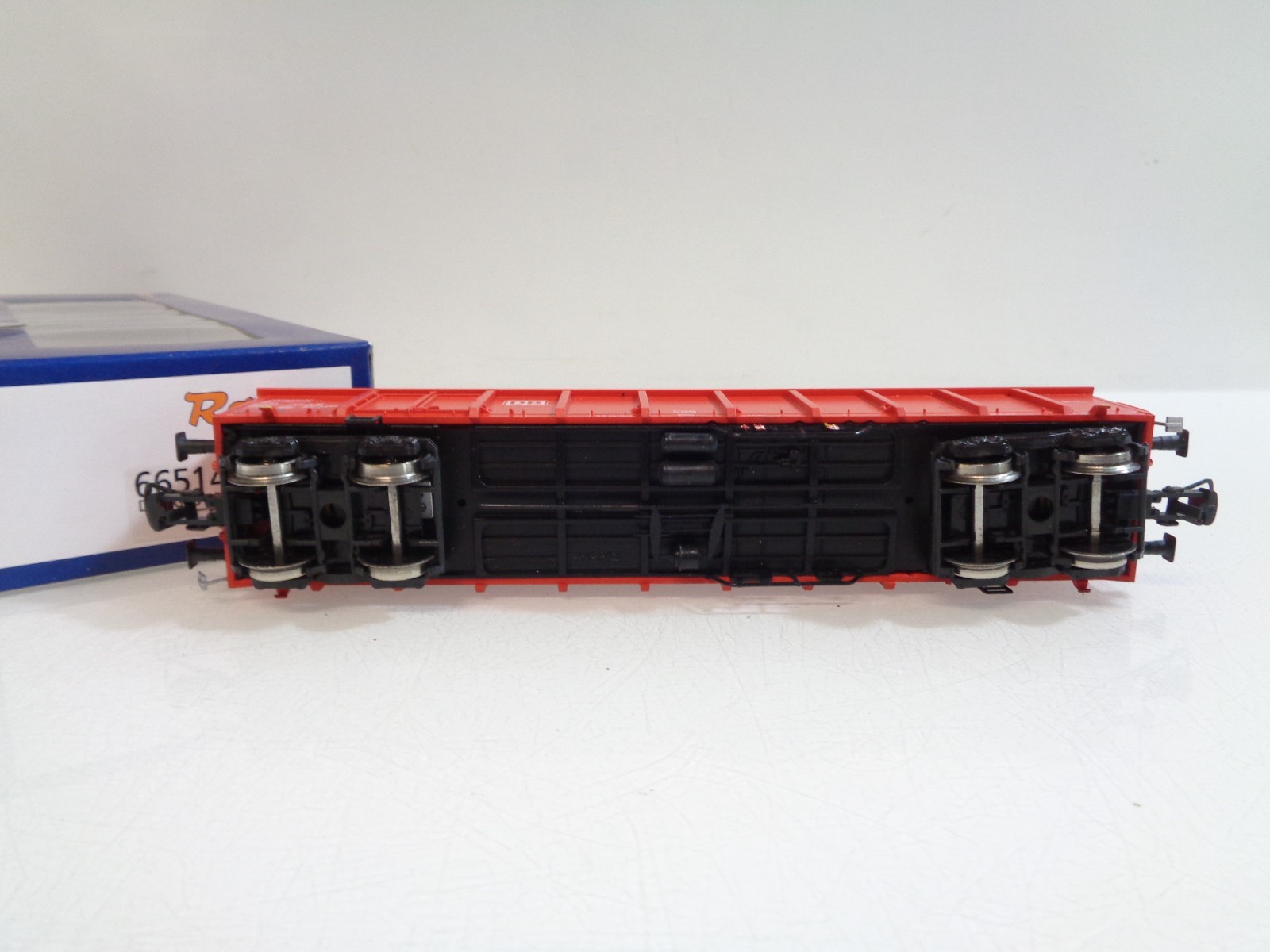 Roco H0 66514 AC Hochbordwagen mit Ladung der DB in OVP RR5676 – Bild 4