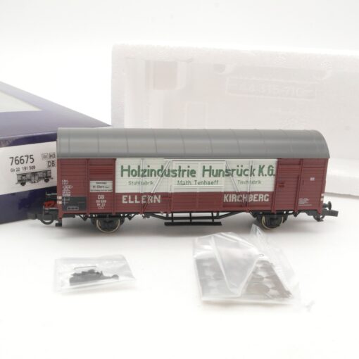 Roco H0 76675 ged. Güterwagen Holzindustrie der DB in OVP RR1265