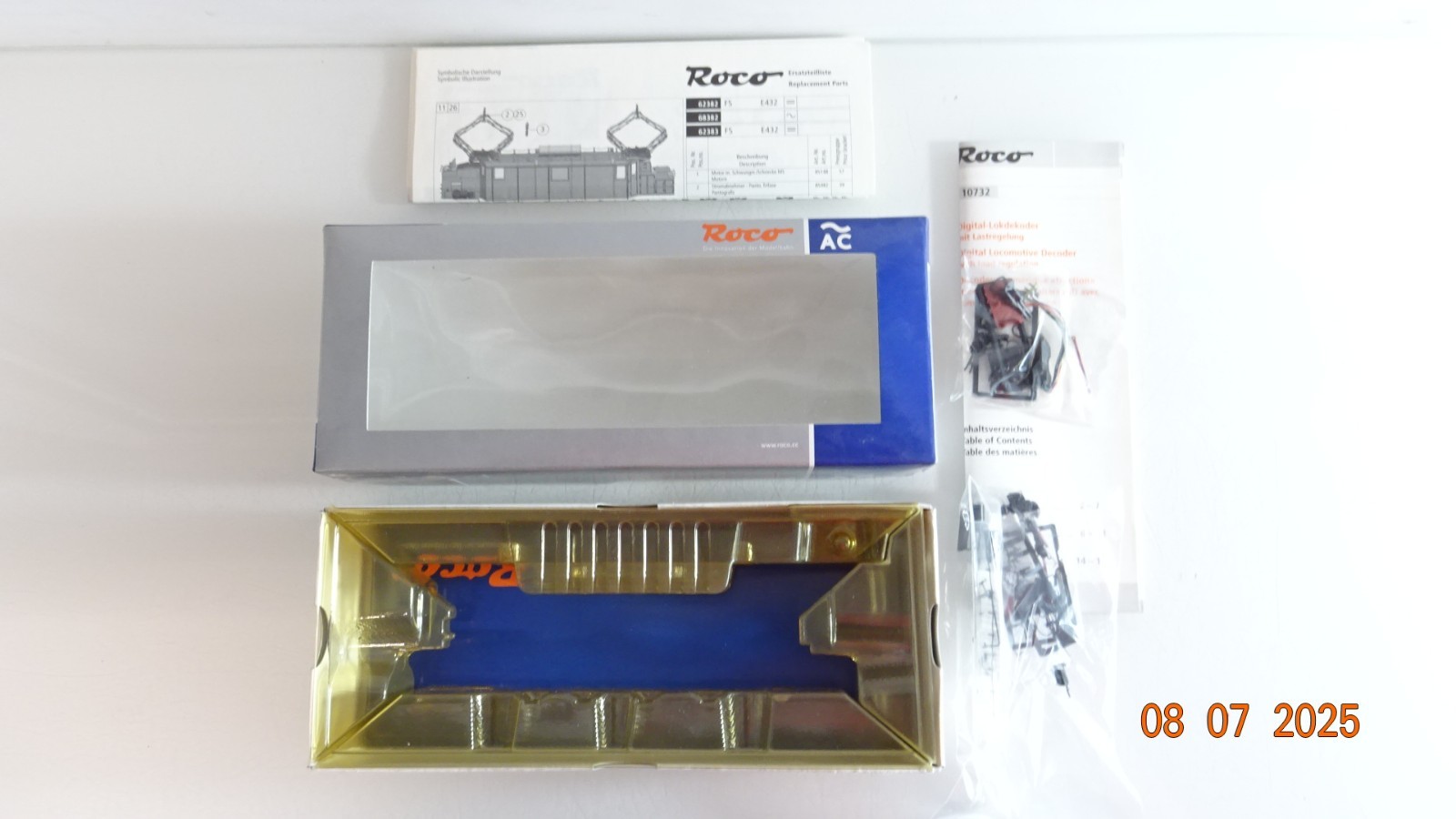 Roco H0 E-Lok 68382 Leerverpackung siehe Foto CK9455 – Bild 3