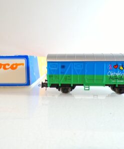 Roco H0 gedeckter Güterwagen Oktoberfest München 2000 in OVP BH1233