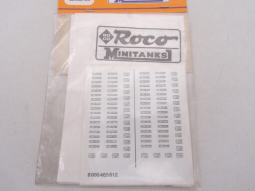 Roco HO 465 Nummernschilder BW neuwertig in OVP QR6993 – Bild 3