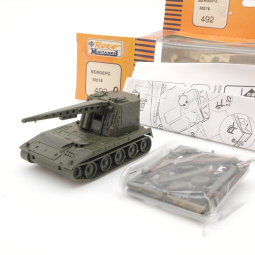 Roco Minitanks 1:87 492 Bergepanzer M578 ARV in OVP QR4723 – Bild 3