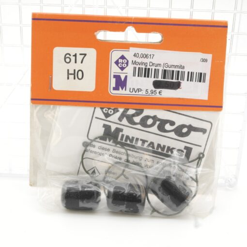 Roco Minitanks 1:87 617 Gummitanks neuwertig in OVP QR3844