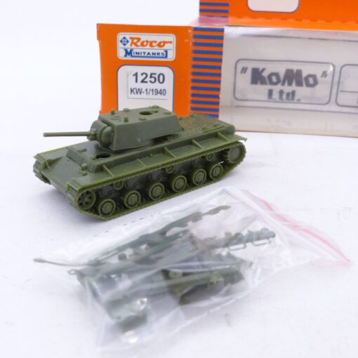 Roco Minitanks 1:87 H0 1250 Panzer Ko-Wo KW-1/1940 Militär in OVP EX7664