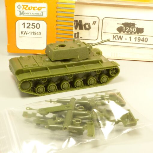 Roco Minitanks 1:87 H0 1250 Panzer Ko-Wo KW-1/1940 Militär in OVP EX7867 – Bild 3