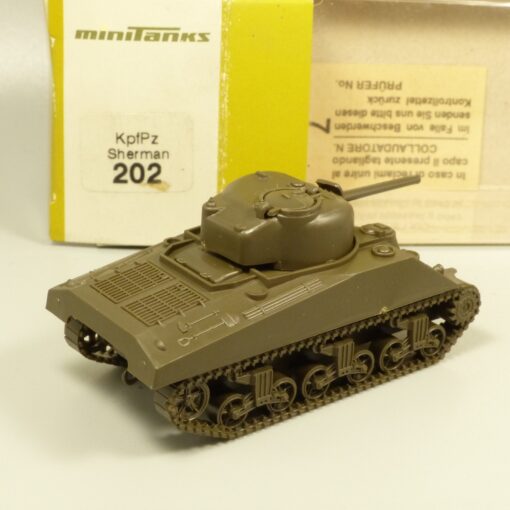 Roco Minitanks 1:87 H0 202 Kampfpanzer Scherman Militär in OVP EX7775 – Bild 3