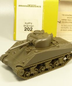 Roco Minitanks 1:87 H0 202 Kampfpanzer Scherman Militär in OVP EX7775