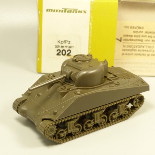 Roco Minitanks 1:87 H0 202 Kampfpanzer Scherman Militär in OVP EX7775