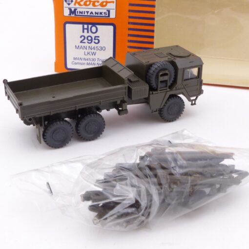 Roco Minitanks 1:87 H0 295 MAN N4530 LKW Bundeswehr in OVP EX6864 – Bild 3
