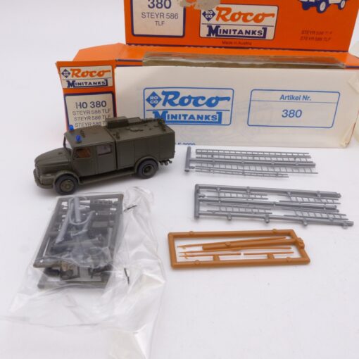 Roco Minitanks 1:87 H0 380 Steyr 586 TLF in OVP EX6737