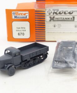 Roco Minitanks 1:87 H0 670 Opel Blitz Maultier Militär in OVP EX7672