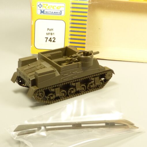 Roco Minitanks 1:87 H0 742 Panzerhaubitze M7 B1 Militär in OVP EX7759 – Bild 3