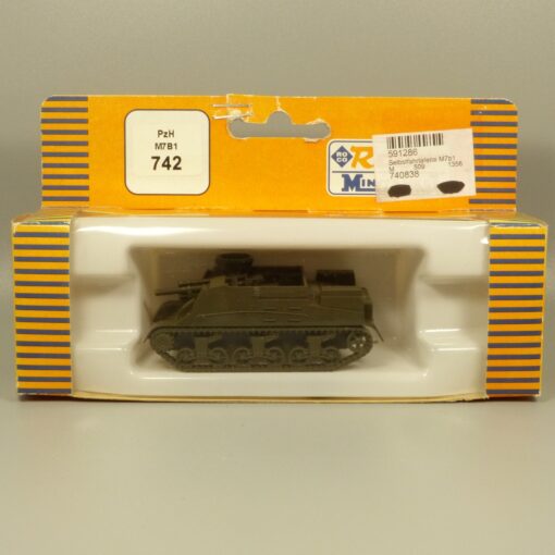 Roco Minitanks 1:87 H0 742 Panzerhaubitze M7 B1 Militär in OVP EX7759 – Bild 4