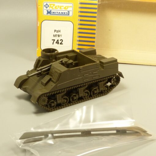 Roco Minitanks 1:87 H0 742 Panzerhaubitze M7 B1 Militär in OVP EX7759